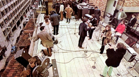 The Beatles On The Rooftop